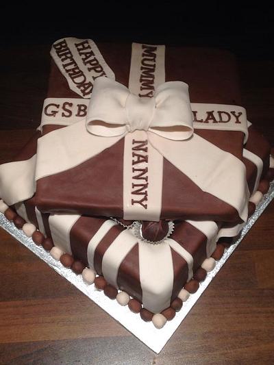 chocolate box cake - Cake by Lou Lou's Cakes