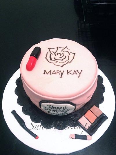 Mary Kay theme  - Cake by Priscilla 