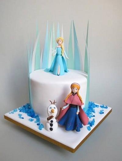 Frozen - Cake by Raquel Casero Losa