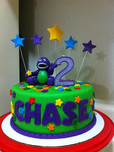 Barney Cake - Cake by Jenn