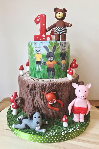 Teddy Bear&Friends - Cake by Art Bakin’