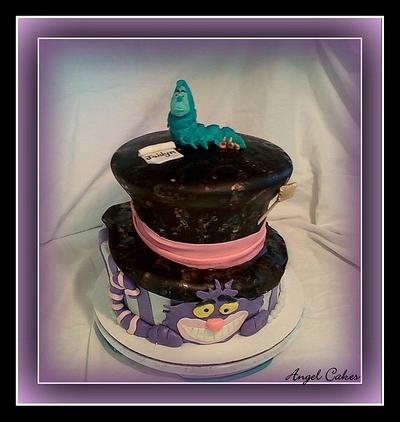 Alice in Wonderland Cake - Cake by Angel Rushing