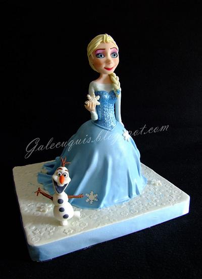 Queen Elsa Cake - Cake by Gardenia (Galecuquis)