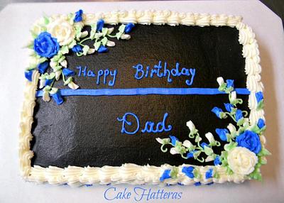 The Thin Blue Line - Cake by Donna Tokazowski- Cake Hatteras, Martinsburg WV