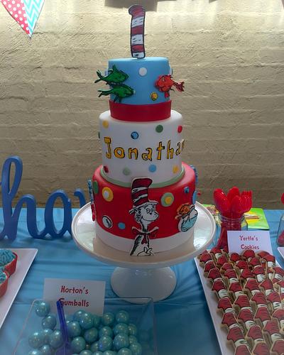 Cat in the hat cake - Cake by At Piece
