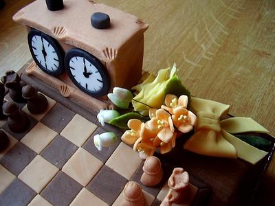 Chess - Cake by Stániny dorty