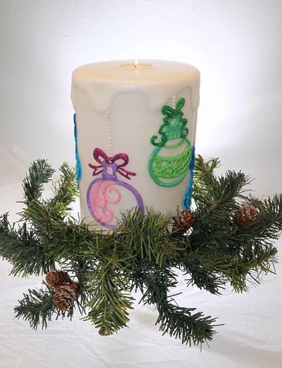 Christmas Candle Cake - Cake by Svetlana Petrova