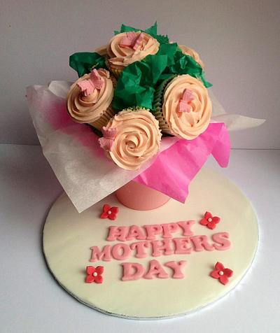 Mother's Day Cupcake Bouquet - Cake by Jodie Taylor