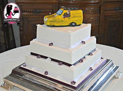 Only Fools and Horses Themed Wedding Cake - Cake by Sensational Sugar Art by Sarah Lou