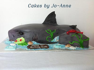 Shark! - Cake by Cakes by Jo-Anne