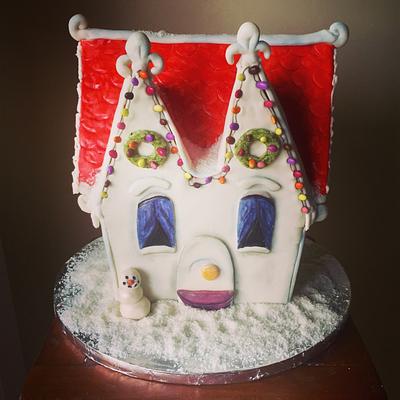 The Little House - Cake by Ambrosia Cakes