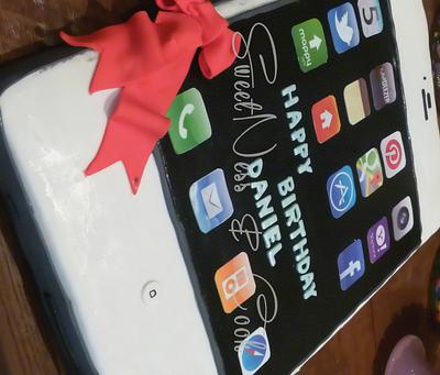 Iphone Cake - Cake by Ness (SweetNess & Cook)