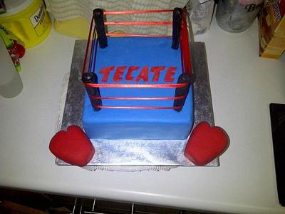 Boxing cake - Cake by Clary