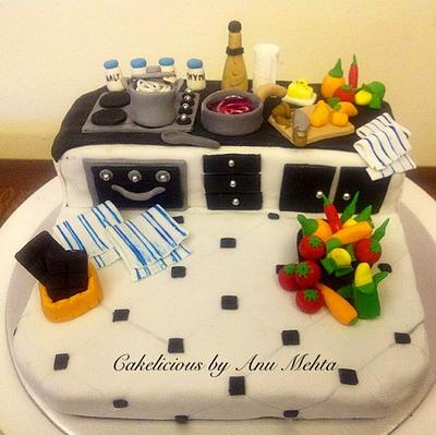 A Chef's Heaven! - Cake by Cakelicious by Anu Mehta