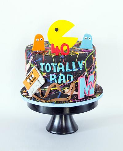 Happy 80's - Cake by Anchored in Cake