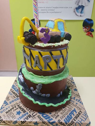 Construction cake - Cake by Mira's cake