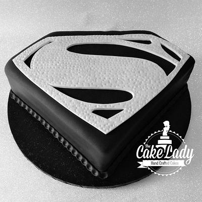 Superman Man of Steel - Cake by The Cake Lady