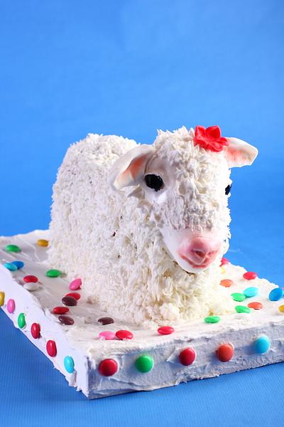 Easter Lamb Cake (Velikonoční beránek ) - Cake by LaZinaCakes