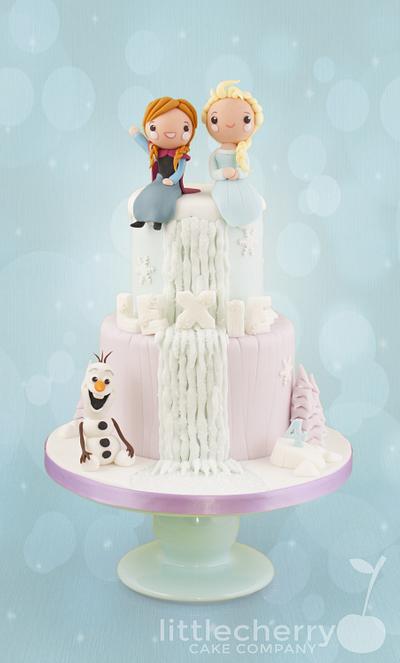 Frozen Waterfall - Cake by Little Cherry