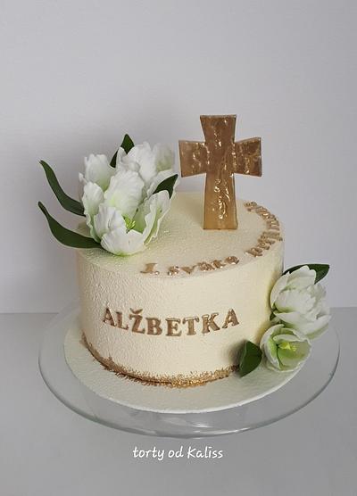 First Holy Communion - Cake by Kaliss