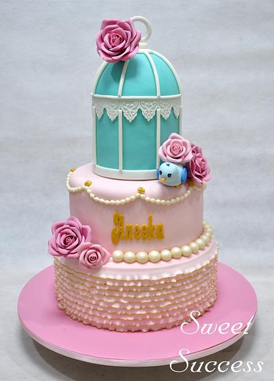 Shabby Chic Birdcage Cake - Cake by Sweet Success