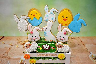 Easter cookies. - Cake by LenkaSweetDreams