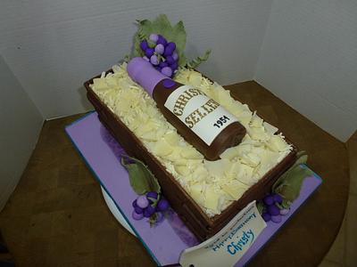 Wine Lover's Birthday Cake - Cake by Chris Jones
