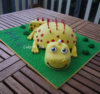 Dinosaur 5th birthday cake - June 2012 - Cake by Cakes by Ade