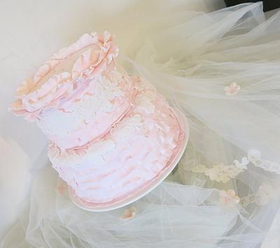 Elegant dress cake - Cake by Sugar&Spice by NA