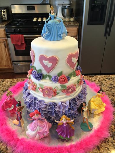Princess cake for Mavis - Cake by Laurie