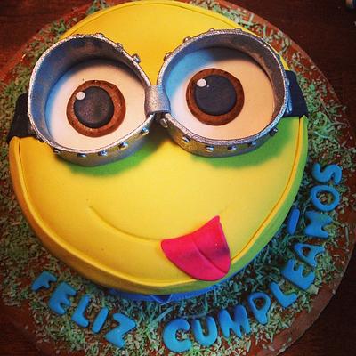 Minion cake - Cake by The Whisk by Karla 