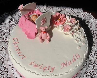 Christening - Cake by Wanda