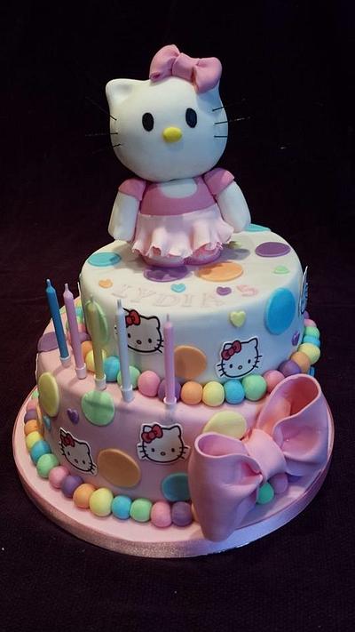 Hello Kitty cake - Cake by Tracey