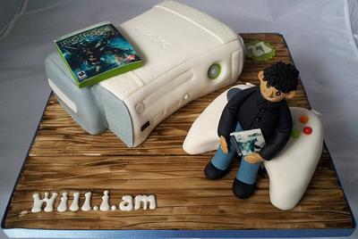 Will.i.am and his Xbox - Cake by Jan