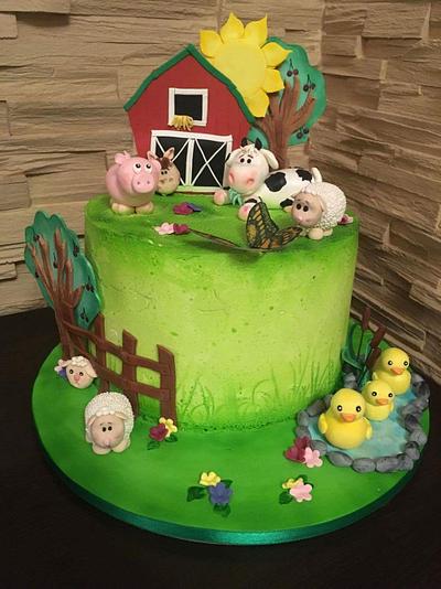 The small farm - Cake by Geri