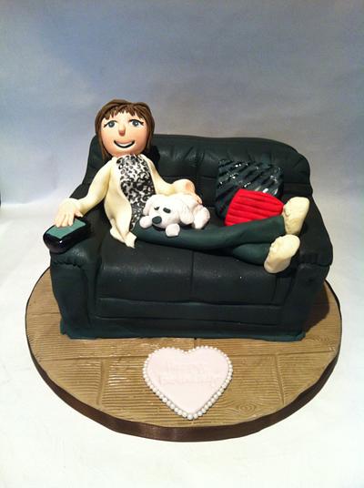Couch Cake - Cake by Donna Campbell