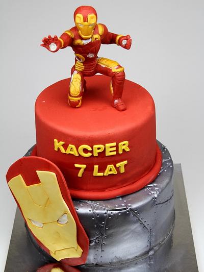 Iron Man Birthday Cake - Cake by Beatrice Maria