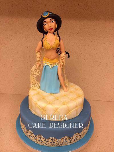 Jasmine burlesque - Cake by Serena