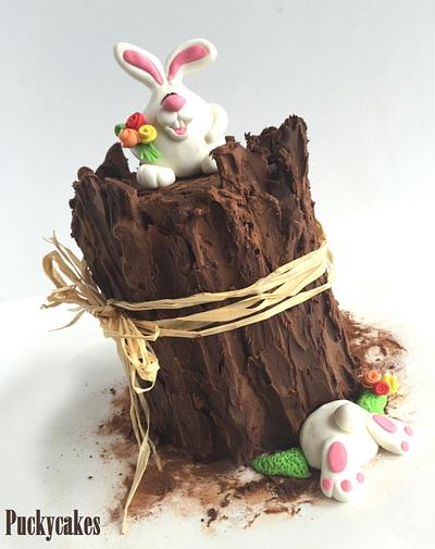 Easter Tree Cake - Cake by Puckycakes