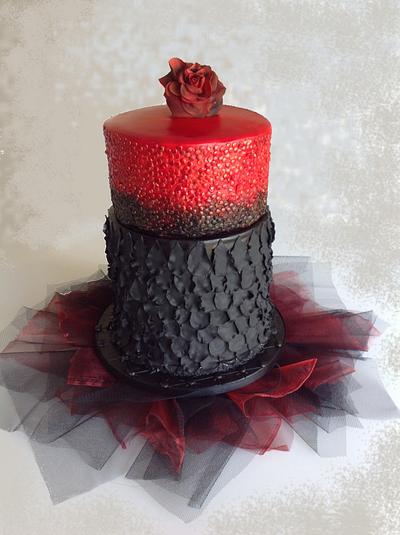 A Touch of Darkness  - Cake by Alicia's CB