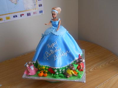 Cinderella Barbie Cake - Cake by Patty Mattison-Stewart