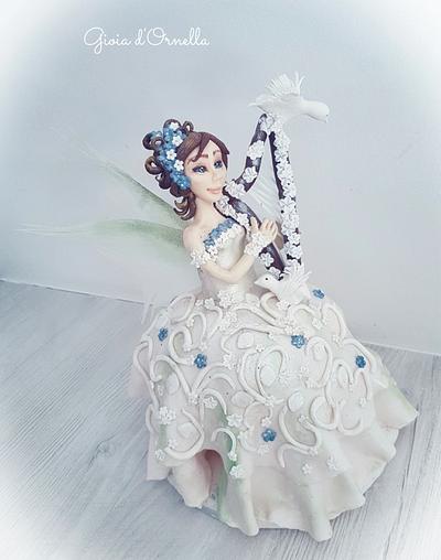 Musician angel - Cake by Ornella Marchal 