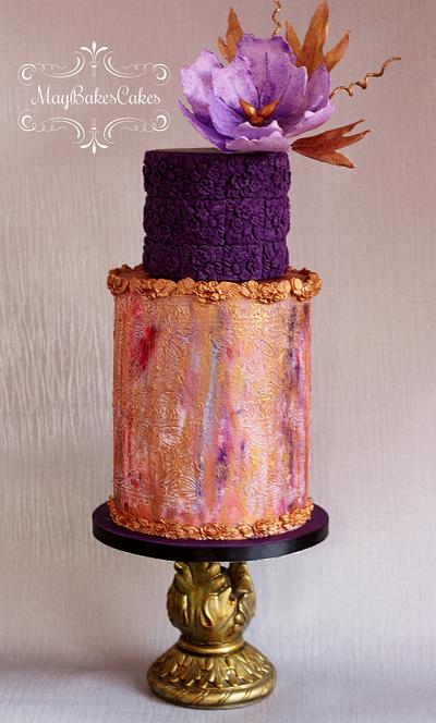 VIOLET - Cake by MayBakesCakes