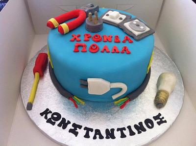 ELECTRICIAN - Cake by RANIA41