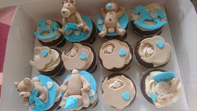 Baby shower cupcakes  - Cake by Cups'Cakery Design