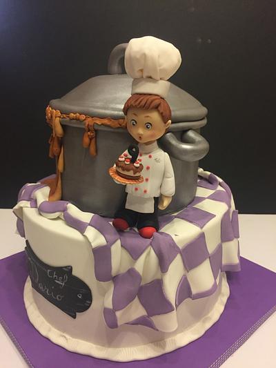 Cake for chef  - Cake by Dulcepensamiento