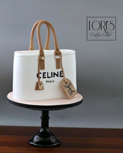 Celine Purse cake  - Cake by Lori Mahoney (Lori's Custom Cakes) 