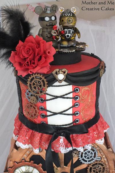 Steam Punk Wedding - Cake by Mother and Me Creative Cakes