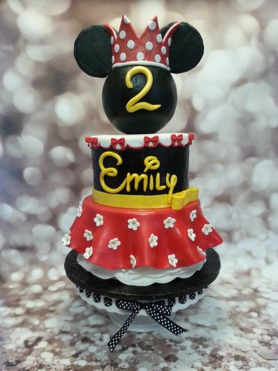 Princess Minnie Mouse Cake - Cake by Juju Wilkison