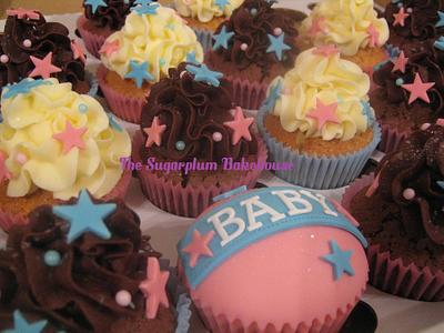 Baby Shower Cupcakes  - Cake by Sam Harrison
